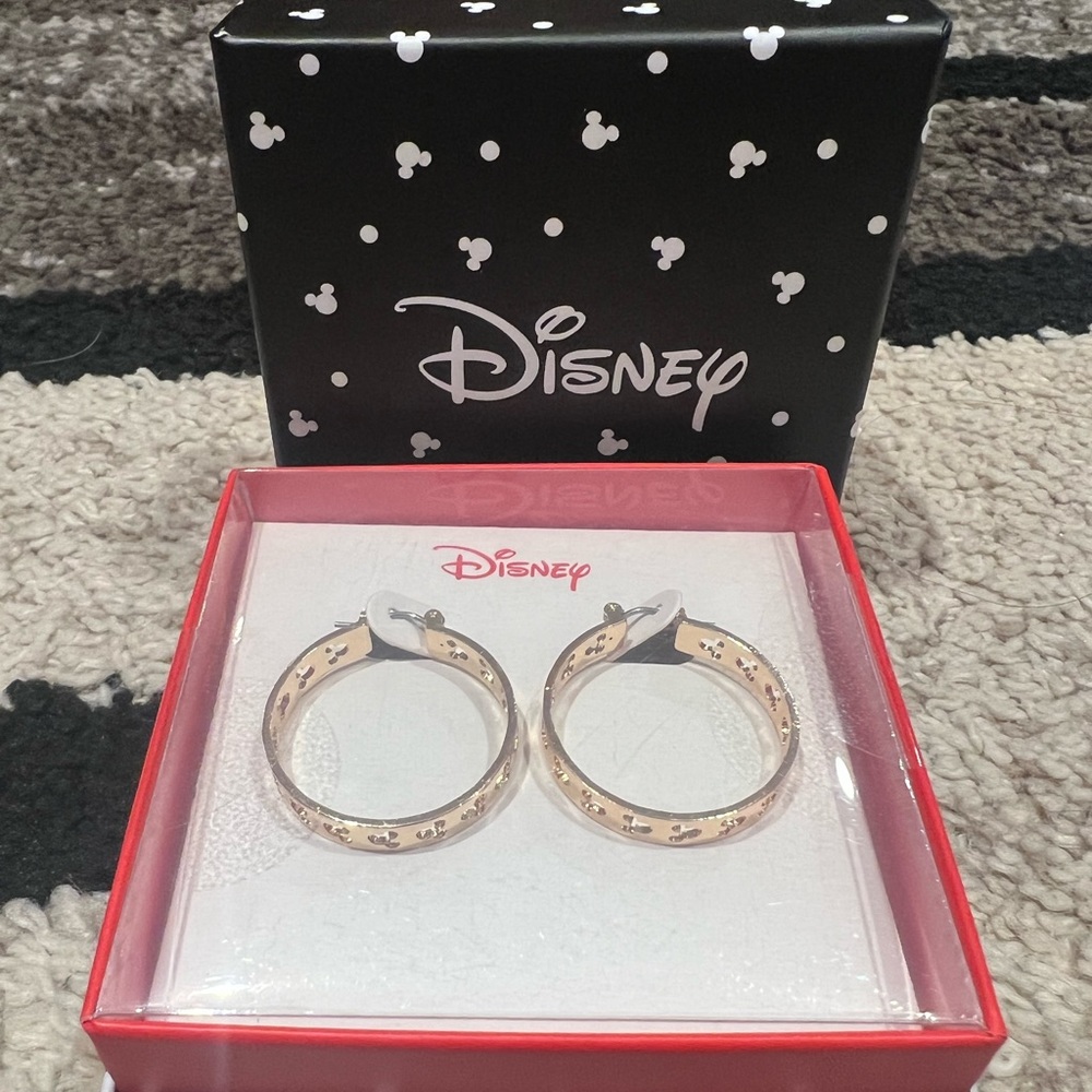 Disney Mickey Mouse hoop earrings